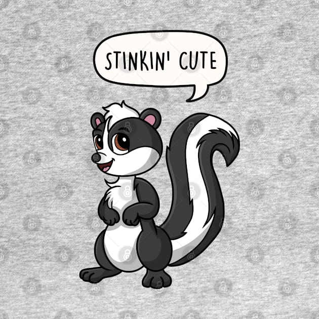 Stinkin' Cute Skunk by LEFD Designs